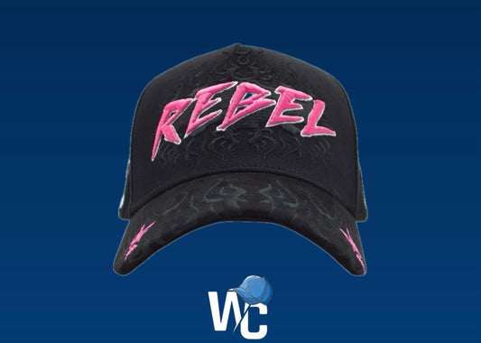 REBEL HATS LOVE PINK