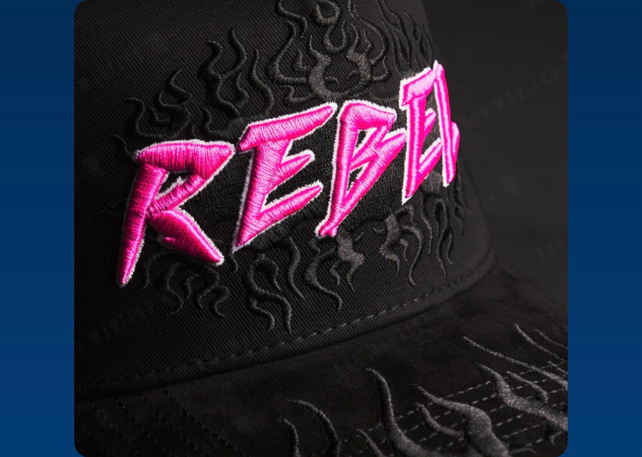 REBEL HATS LOVE PINK