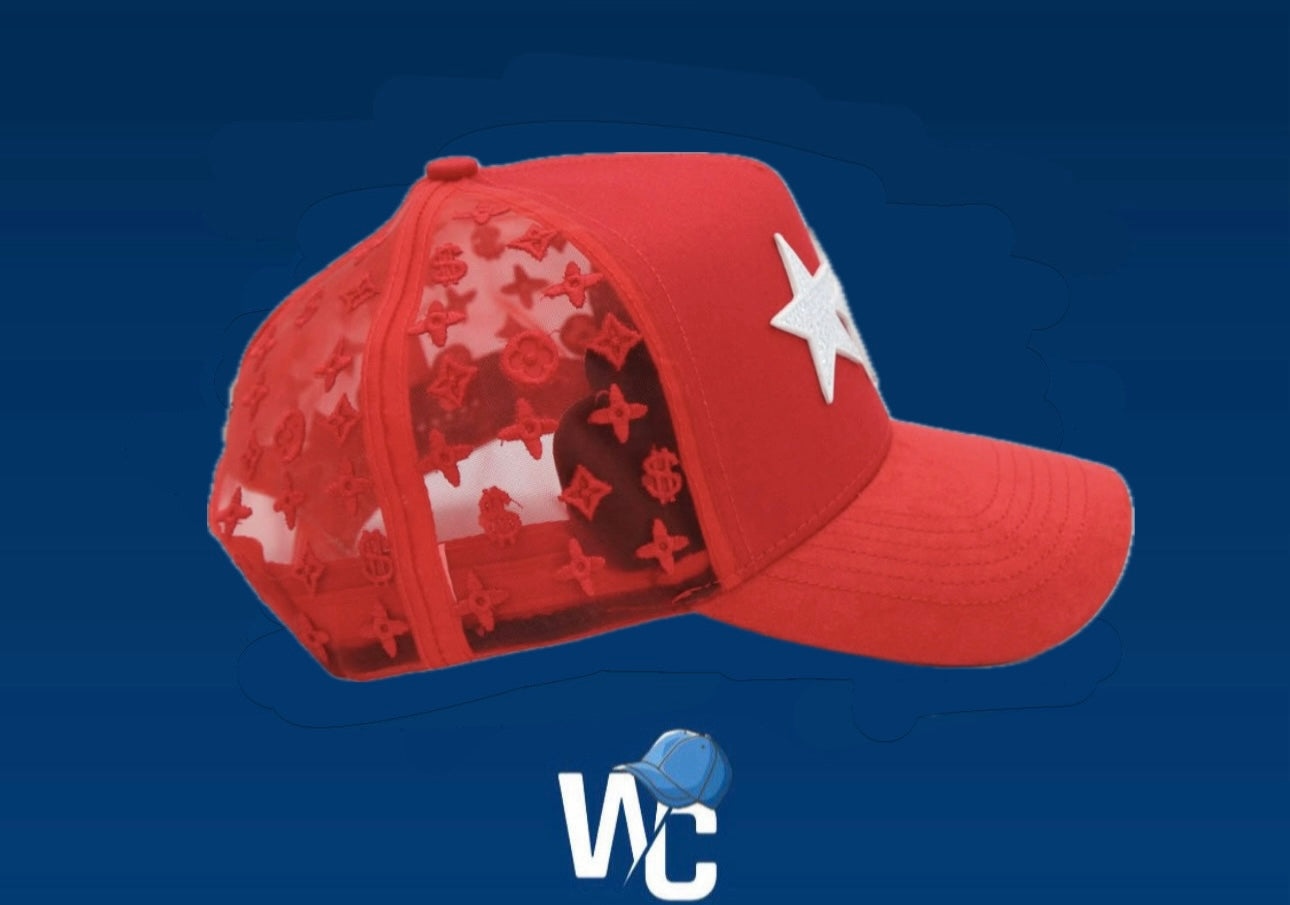 STAR HATS RED
