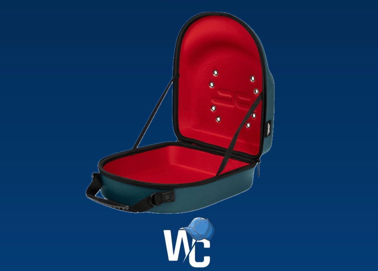 CAP CARRIER BLUE RED 6PZS